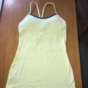 Lululemon Size 4 Power Y Racerback Bra Tank